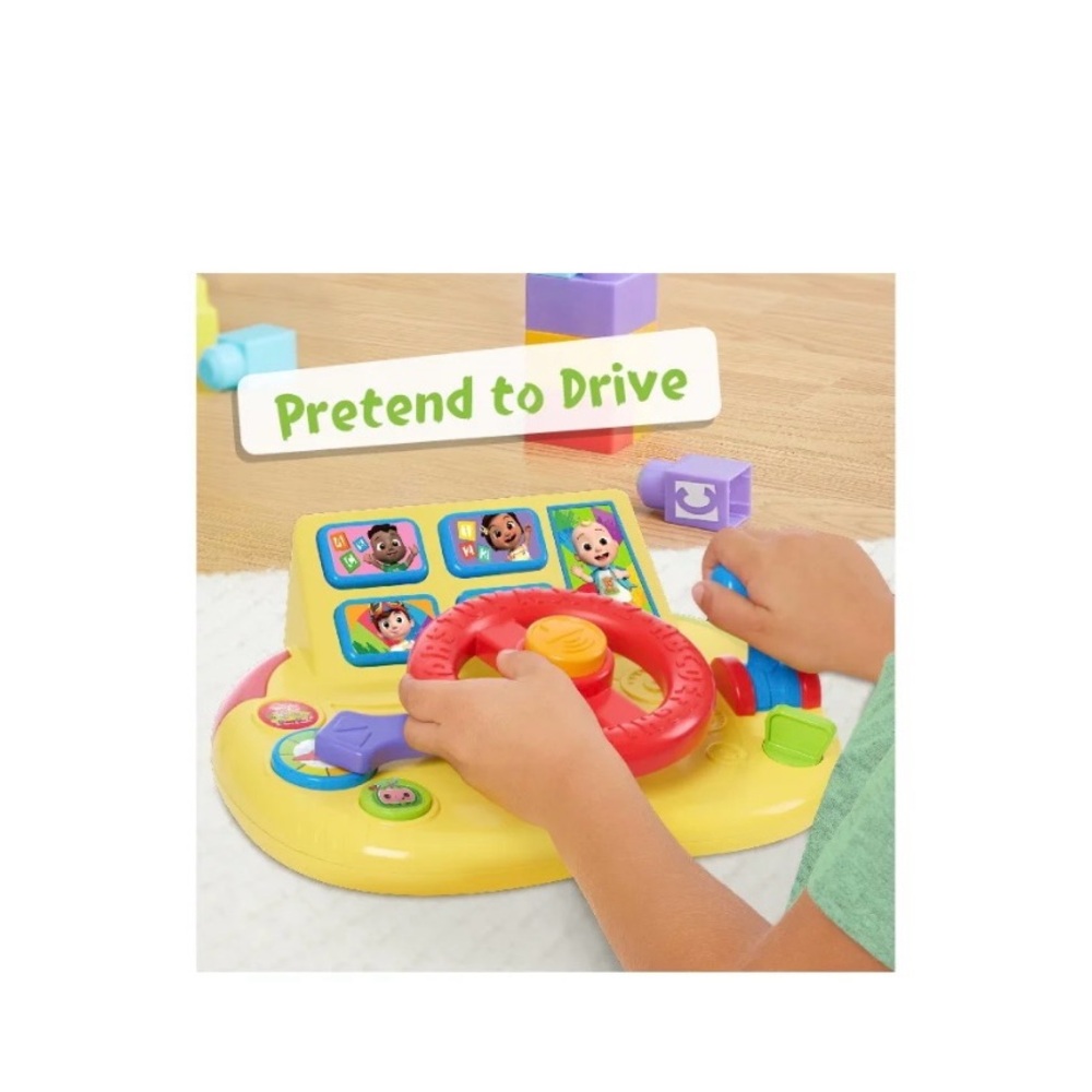Colorful Learning Steering Wheel Toy - Picture 3 of 6